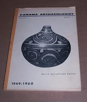 Imagen del vendedor de Panama Archeologist Volume 3 Number 1 1949 - 1960 a la venta por Pacific Rim Used Books  LLC