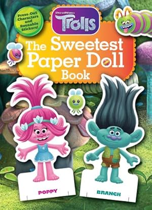 Seller image for The Sweetest Paper Doll Book (DreamWorks Trolls) by Golden Books [Paperback ] for sale by booksXpress