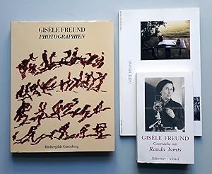 Immagine del venditore per Gisle Freund - Photographien mit autobiographischen Texten und einem Vorwort von Christian Caujolle / Gisle Freund - Werkbund-Archivs Berlin 1988 / Gisle Freund - Gesprche mit Rauda Jamis - 3 Titel venduto da Verlag IL Kunst, Literatur & Antiquariat