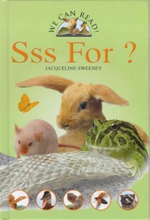 Imagen del vendedor de Sss is for? (We Can Read) a la venta por WeBuyBooks