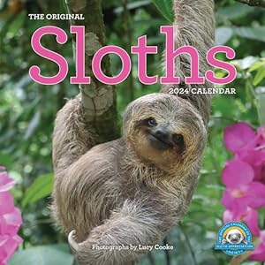 Seller image for Original Sloths Wall Calendar 2024 by Workman Calendars, Cooke, Lucy [Calendar ] for sale by booksXpress