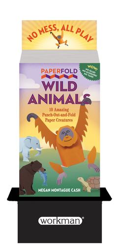 Imagen del vendedor de Display: Paperfold Wild Animals: 8-CC Counter Display by Montague Cash, Megan [Unknown Binding ] a la venta por booksXpress