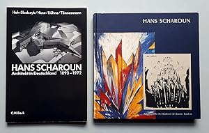 Bild des Verkufers fr Hans Scharoun - Architekt in Deutschland 1893-1972 / Hans Scharoun - Zeichnungen, Aquarelle, Texte - 2 Titel zum Verkauf von Verlag IL Kunst, Literatur & Antiquariat