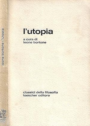 Bild des Verkufers fr L'utopia zum Verkauf von Biblioteca di Babele