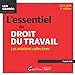 Seller image for L'essentiel du droit du travail : les relations collectives: UNE PRESENTATION COMPLETE DU DROIT DES RELATIONS COLLECTIVES APPLICABLE EN 2023 (2023-2024) [FRENCH LANGUAGE - Soft Cover ] for sale by booksXpress