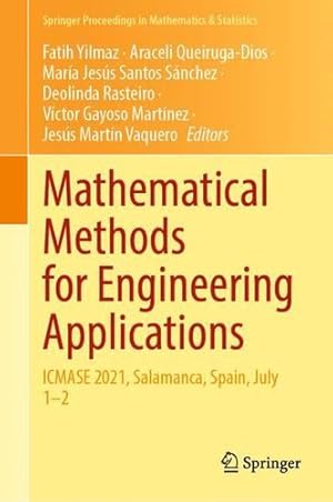 Imagen del vendedor de Mathematical Methods for Engineering Applications: ICMASE 2021, Salamanca, Spain, July 1  2 (Springer Proceedings in Mathematics & Statistics, 384) [Hardcover ] a la venta por booksXpress