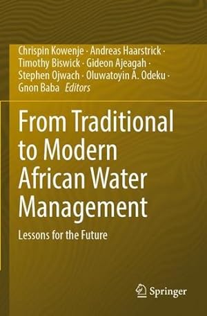 Seller image for From Traditional to Modern African Water Management: Lessons for the Future [Paperback ] for sale by booksXpress