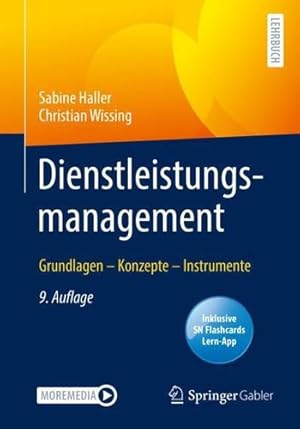 Seller image for Dienstleistungsmanagement: Grundlagen " Konzepte " Instrumente by Haller, Sabine, Wissing, Christian [Paperback ] for sale by booksXpress