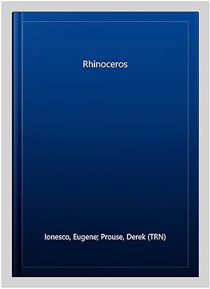Bild des Verkufers fr Rhinoceros zum Verkauf von GreatBookPrices