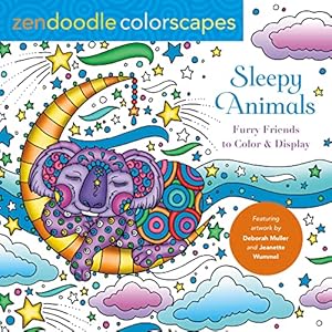Image du vendeur pour Zendoodle Colorscapes: Sleepy Animals: Furry Friends to Color & Display mis en vente par Books for Life