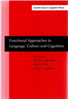 Bild des Verkufers fr Functional Approaches to Language, Culture and Cognition zum Verkauf von PRIMOBUCH