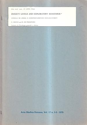 Anxiety Levels and Exploratory Behaviour (Livelli di ansia e comportamento esploratorio)