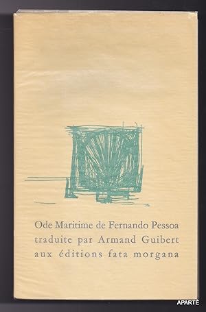 Imagen del vendedor de ODE MARITIME. Traduite par A. Guibert, illustre par M.H. Vieira da Silva a la venta por Apart