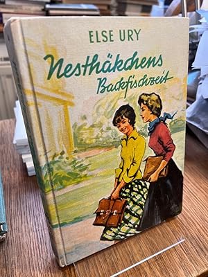 Bild des Verkufers fr Nesthkchens Backfischzeit. Eine Jungmdchengeschichte. (= Nesthkchen Band 4). Neu bearbeitet von Maria Schlatter. Textbilder von Rudolf Hengstenberg. zum Verkauf von Altstadt-Antiquariat Nowicki-Hecht UG