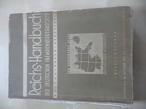 - Reichs-Handbuch der deutschen Fremdenverkehrsorte. - Reichs-Bäder-Adressbuch. - Illustrierter F...