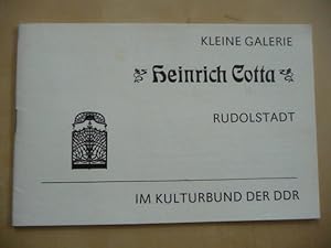 - Kleine Galerie im Kulturbund der DDr "Heinrich Cotta" Rudolstadt. - (Festschrift zum 10-jährige...