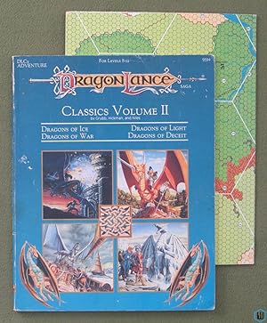 Imagen del vendedor de Dragonlance Classics, Volume 2 (Advanced Dungeons Dragons DLC2) Original w Map a la venta por Wayne's Books