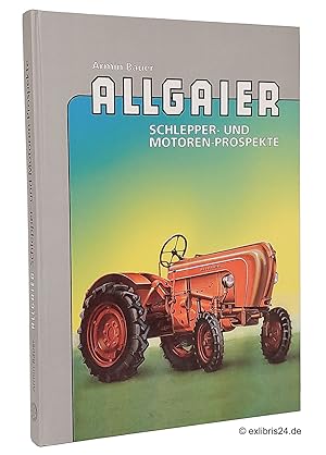 Imagen del vendedor de Allgaier Schlepper- und Motoren-Prospekte a la venta por exlibris24 Versandantiquariat