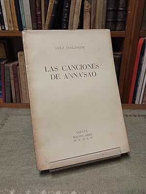 Imagen del vendedor de Las canciones de Annasao a la venta por Libros La Teatral