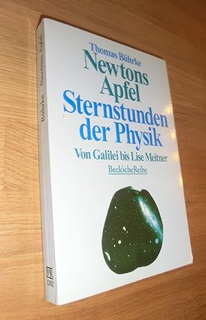 Bild des Verkufers fr Newtons Apfel Sternstunden der Physik von Galilei bis Lise Meitner zum Verkauf von Dipl.-Inform. Gerd Suelmann