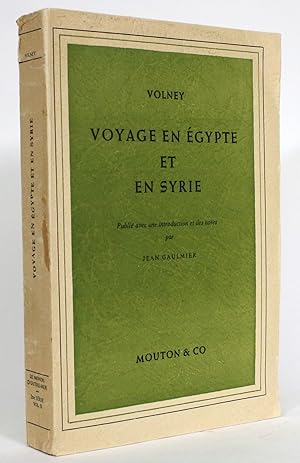 Volney: Voyage en Egypte et en Syrie