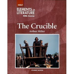Bild des Verkufers fr Elements of Literature The Crucible zum Verkauf von Reliant Bookstore