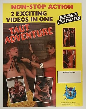 Taut Adventure - Bondage Playmates - Bizarre Video Productions - 1986 - Porn Movie Advertisement ...