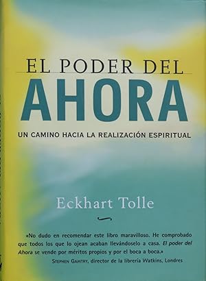 Imagen del vendedor de El poder del ahora un camino hacia la realizacin espiritual a la venta por Librera Alonso Quijano