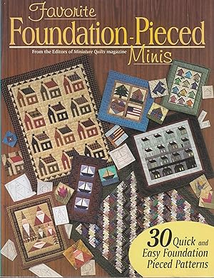Immagine del venditore per Favorite Foundation-Pieced Minis venduto da PJK Books and Such