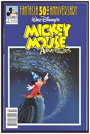 Image du vendeur pour Walt Disney's Mickey Mouse Adventures #9 Newsstand Edition. Fantasia 50th Anniversary mis en vente par Parigi Books, Vintage and Rare