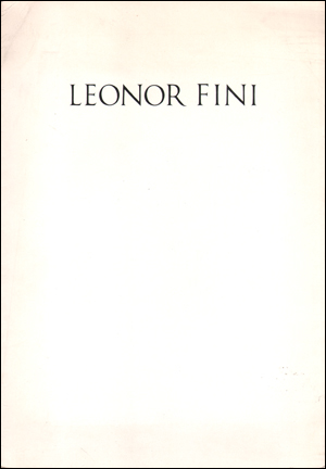 Seller image for Leonor Fini for sale by Specific Object / David Platzker
