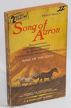 Imagen del vendedor de Song of Aaron; book two, the Loon Song trilogy a la venta por Bolerium Books Inc.