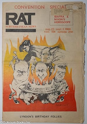 RAT subterranean news: Vol. 1, No. 15, Aug. 23 - Sept. 5, 1968: Convention Special