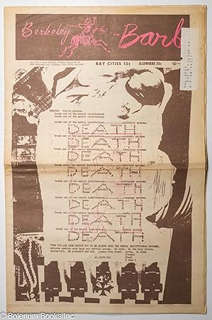 Image du vendeur pour Berkeley Barb: vol. 5, #7 (#105) August 18 - 24, 1967: Mutants Commune mis en vente par Bolerium Books Inc.