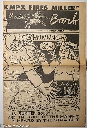 Imagen del vendedor de Berkeley Barb: vol. 6, #24 (#149) June 21-27, 1968: You Scum! a la venta por Bolerium Books Inc.