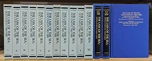 The law of the sea -14 volumes [of 15, no. 13 missing] : documents 1983 - 1989 [later - 1990, 199...
