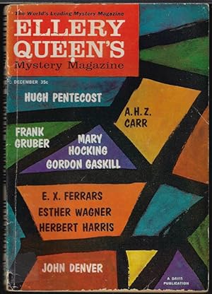 Bild des Verkufers fr ELLERY QUEEN'S Mystery Magazine: December, Dec. 1960 zum Verkauf von Books from the Crypt
