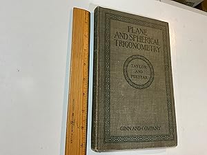 Image du vendeur pour The Elements of Plane and Spherical Trigonometry mis en vente par Old Lampasas Post Office Books