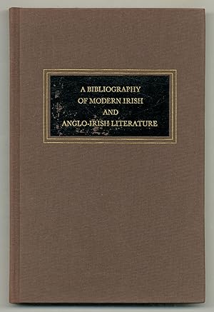 Bild des Verkufers fr A Bibliography of Modern Irish and Anglo-Irish Literature zum Verkauf von Between the Covers-Rare Books, Inc. ABAA