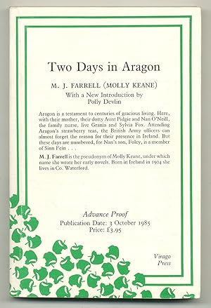 Seller image for Two Days in Aragon for sale by Between the Covers-Rare Books, Inc. ABAA