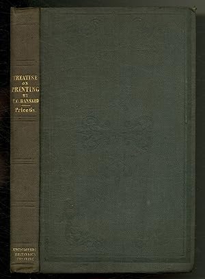 Seller image for Treatises on Printing and Type-Founding. From the Seventh Edition of the Encyclopdia Britannica for sale by Between the Covers-Rare Books, Inc. ABAA