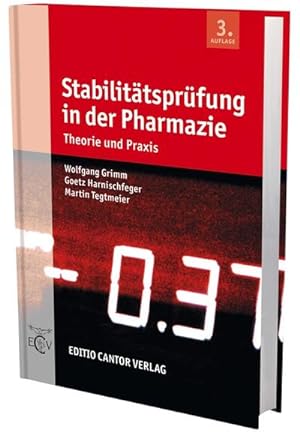 Immagine del venditore per Stabilittsprfung in der Pharmazie : Theorie und Praxis venduto da AHA-BUCH GmbH