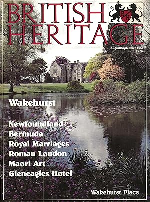 Seller image for BRITISH HERITAGE ~ August / September 1984 for sale by SCENE OF THE CRIME 