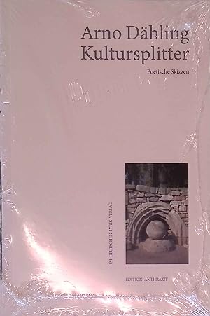 Bild des Verkufers fr Kultursplitter : poetische Skizzen. zum Verkauf von books4less (Versandantiquariat Petra Gros GmbH & Co. KG)