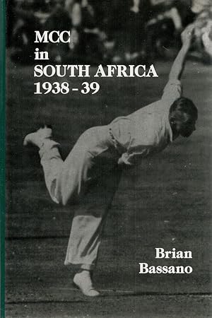 Imagen del vendedor de MCC IN SOUTH AFRICA 1938-39. a la venta por Sainsbury's Books Pty. Ltd.