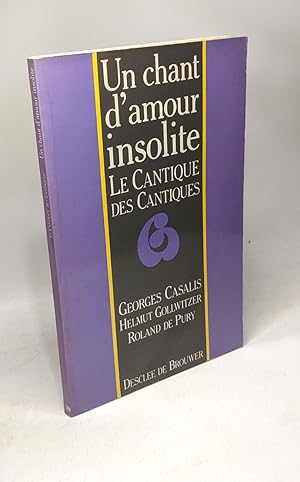 Seller image for Un chant d'amour insolite for sale by crealivres