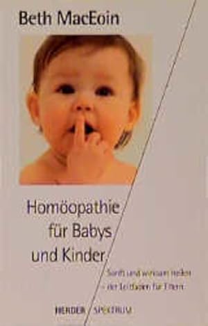 Bild des Verkufers fr Homopathie fr Babys und Kinder zum Verkauf von Studibuch