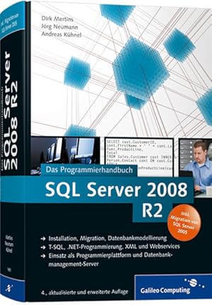 Bild des Verkufers fr SQL Server 2008 R2: Das Programmierhandbuch. Inkl. ADO.NET 3.5, LINQ to Entities und LINQ to SQL (Galileo Computing) zum Verkauf von Studibuch