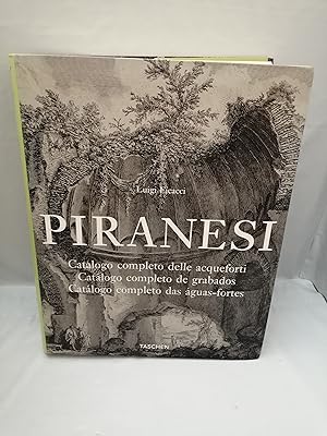 Seller image for GIOVAN BATTISTA PIRANESI: Catlogo completo de grabados (Texto en italiano, portugus y espaol) for sale by Libros Angulo