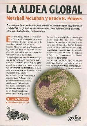 Imagen del vendedor de La aldea global . a la venta por Librera Astarloa